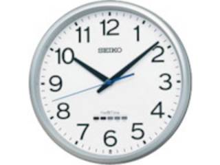 SEIKO/セイコータイムクリエーション ★★★電波掛時計 セイコーネクスタイム 銀色メタリック 直径310mm ZS254Sの通販は 14,080円