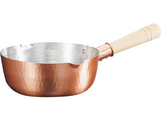 SHINKO 新光金属 新鎚器銅器 雪平鍋 18cm SN-6