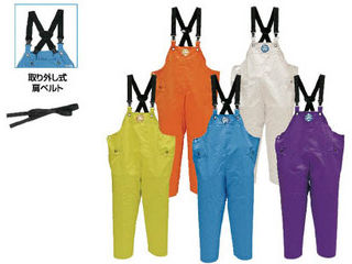 HANSHIN KIJI 阪神素地 RA-97 サロペットブルー Lサイズ RA-97BL-L