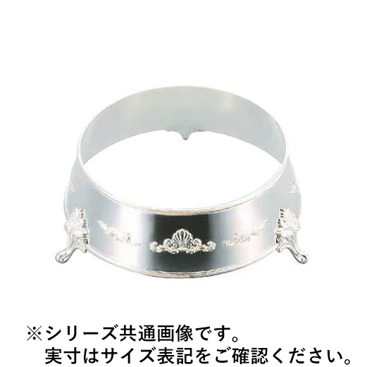 YUKIWA１８ー８丸ミラープレート１６吋菊 Sampo 三宝産業 YUKIWA UK18-8T型丸飾台 16インチ用 (菊) 【公式通販】