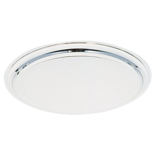 Sampo 三宝産業 YUKIWA UK18-8丸盆 (B渕) 16インチ