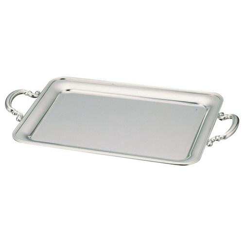 Sampo 三宝産業 YUKIWA UK18-8B渕角盆 24インチ(手付)