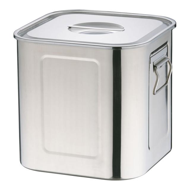 Sampo 三宝産業 エコクリーンＵＫ１８−８深型角キッチンポット／３３ｃｍの通販は