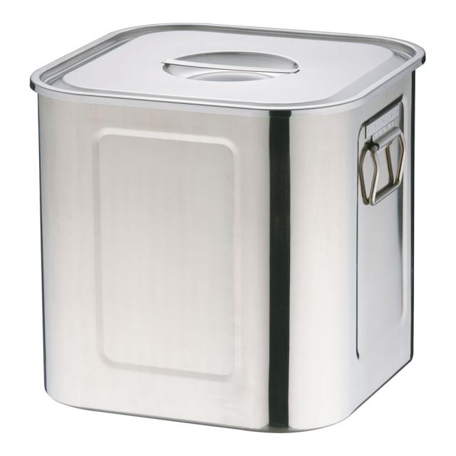 Sampo 三宝産業 エコクリーンＵＫ１８−８深型角キッチンポット／３６ｃｍ