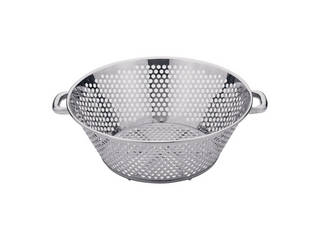 ＵＫ　１８−８パンチング平底揚げざる　　パイプハンドル　４５cm　　の通販は