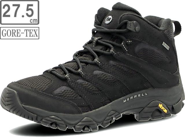 MERRELL メレル 【メンズ】モアブ 3 シンセティック ミッド ゴアテックス【トリプルブラック】【27.5cm】 M500249の通販は