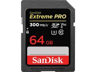 SanDisk/サンディスク 8K対応 UHS-II SDXCカード 64GB エクストリーム プロ SDSDXDK-064G-JNJIPの通販は