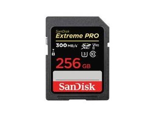 SanDisk/サンディスク 8K対応 UHS-II SDXCカード 256GB エクストリーム プロ SDSDXDK-256G-JNJIP