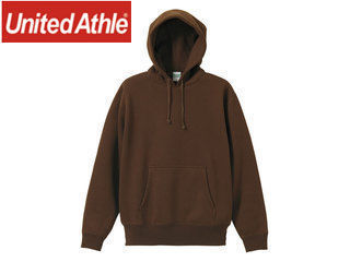 United Athle/ユナイテッドアスレ 10.0オンス T/Cスウェット プルオーバーパーカ（裏起毛）アダルト 【XL】 （ダークブラウン）