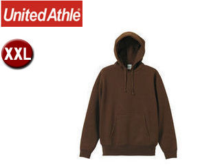 United Athle/ユナイテッドアスレ 10.0オンス T/Cスウェット プルオーバーパーカ（裏起毛）アダルト 【XXL】 （ダークブラウン）