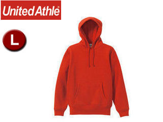 United Athle/ユナイテッドアスレ 10.0オンス T/Cスウェット プルオーバーパーカ（裏起毛）アダルト 【L】 （レッド）