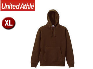 United Athle/ユナイテッドアスレ 10.0オンス スウェットプルオーバーパーカ（パイル） 【XL】 （ダークブラウン）
