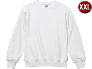 United Athle/ユナイテッドアスレ 12.0オンス ヘヴィーウェイト クルーネック スウェット XXLサイズ (ホワイト) 576401X-1