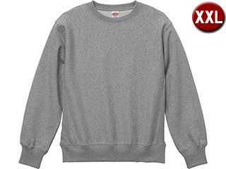 United Athle/ユナイテッドアスレ 12.0オンス ヘヴィーウェイト クルーネック スウェット XXLサイズ (ミックスグレー) 576401X-6
