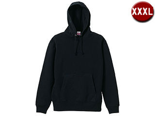 United Athle/ユナイテッドアスレ 10.0オンス スウェット プルオーバー パーカ XXXLサイズ (ブラック) 521401XX-2