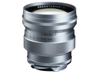 COSINA コシナ NOKTON Vintage Line 75mm F1.5 Aspherical VM シルバー ライカMマウント互換 ノクトン