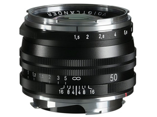 COSINA コシナ NOKTON Vintage Line 50mm F1.5 Aspherical II MC VM ブラック ノクトン