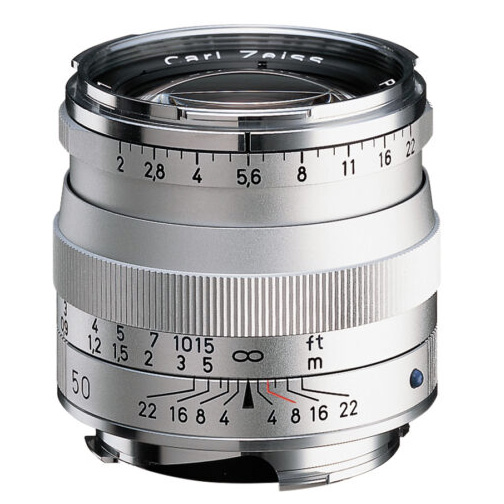COSINA コシナ Planar T*2/50 ZM シルバー Carl Zeiss カールツァイス プラナー