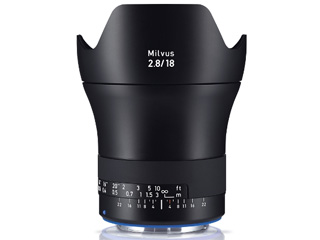 COSINA コシナ Milvus 2.8/18 ZE キヤノンEF Carl Zeiss カールツァイス ミルバス