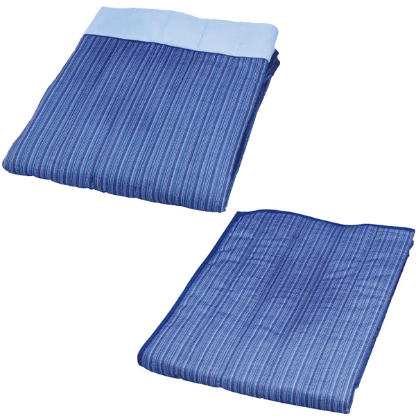 しじら織肌掛けふとん&キルト敷パット CH-2412の通販は 7,764円