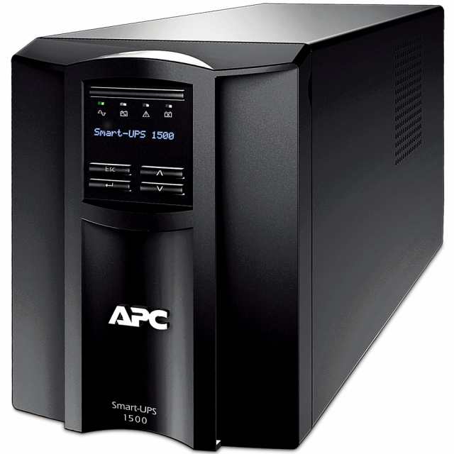 シュナイダーエレクトリック（APC） 値下げ APC 無停電電源装置 UPS ラインインタラクティブ給電 正弦波 1年保証 1500VA/980W SMT1500J E