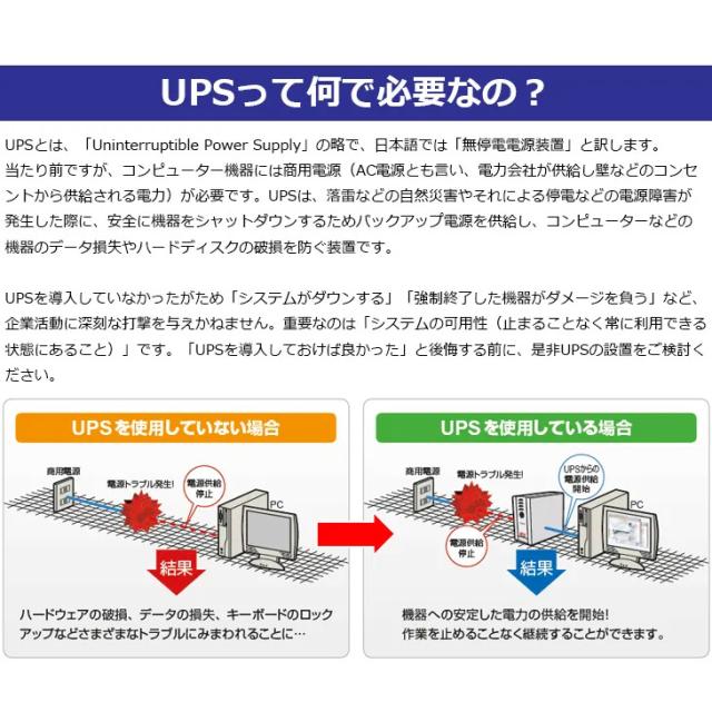 シュナイダーエレクトリック（APC） APC 無停電電源装置 UPS BR550S-JP E ラインインタラクティブ給電 正弦波 550VA/330W 2年保証_2