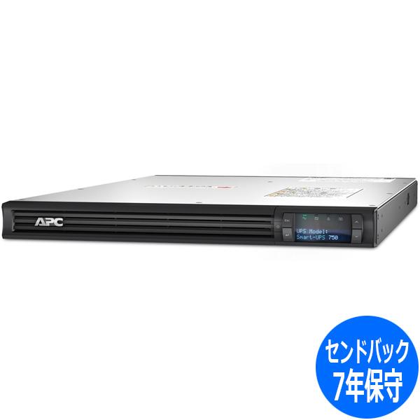 シュナイダーエレクトリック（APC） UPS（無停電電源装置） APC Smart-UPS 750VA LCD RM 1U 100V 7年保証付き SMT750RMJ1U7W
