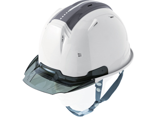 chusan/中国産業 スケルトンバイザーヘルメットC2 シロ 0381-18-Fの通販は 8,228円