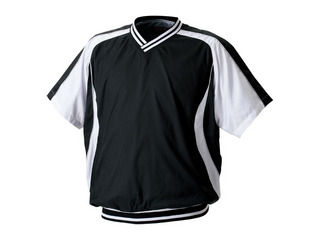 ZETT ゼット 野球ウエア 中綿ハーフジップジャンパー ブラック