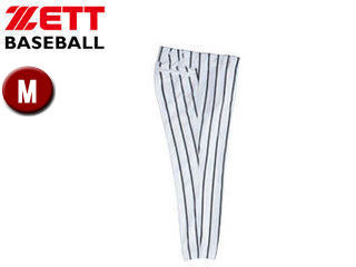 ゼット ZETT BU632-1119 ワイドストライプ ユニフォームパンツ 【M】 （ホワイト×ブラック）