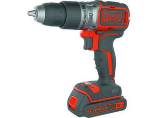 BLACK&DECKER ブラック＆デッカー 18Vブラシレス振動ドリルドライバー BL188K2-JP