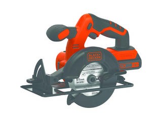 BLACK&DECKER ブラック＆デッカー 18Vコードレス丸ノコ(充電器・1バッテリー付) BDCCS18-JP