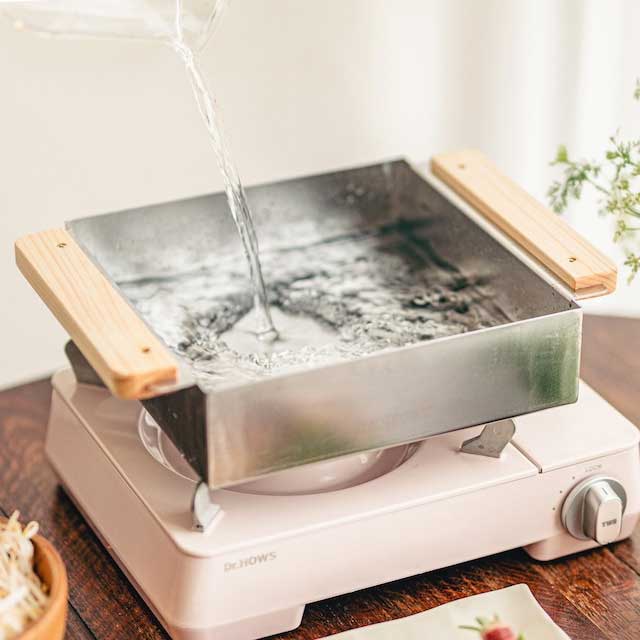 Dr.HOWS ドクターハウス CSU10100001 ヒノキ蒸し器2段フルセット