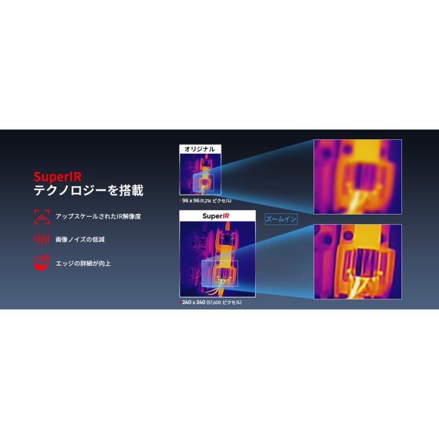 HIKMICRO ハイクマイクロ HIK-ECOV HIKMICRO Eco-V Handheld Thermography ハンドヘルドサーモグラフィー_6