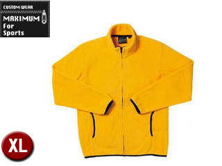 MAXIMUM/マキシマム MJ0065-11 フリースジャケット  【XL】 (ゴールド)の通販は 6,160円