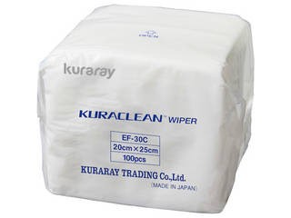 kuraray クラレトレーディング 不織布製ワイパー クラクリーンワイパー(R) 20cm×25cm 100枚×30袋=3000枚入 EF-30Cの通販は