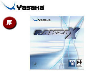 Yasaka/ヤサカ B82-20 裏ソフトラバー ラクザX 【厚】 （アカ）の通販は 5,821円