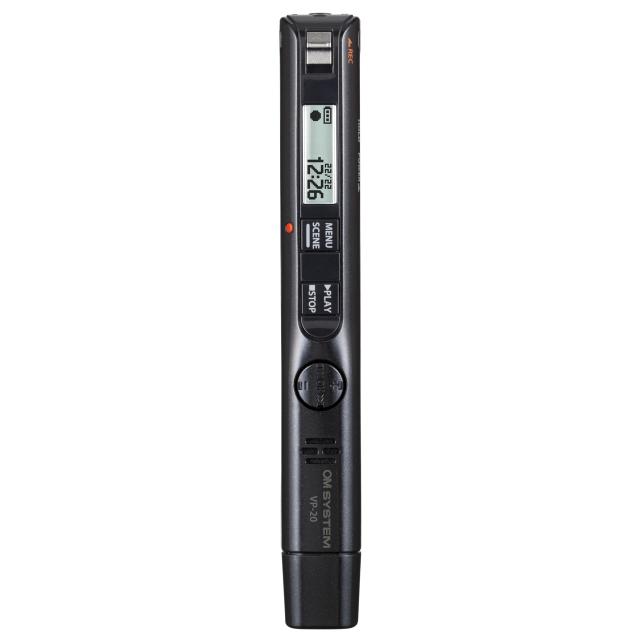 OM SYSTEM オーエムシステム VP-20 BLK（メタリックブラック） ICレコーダー Voice-Trek 8GB