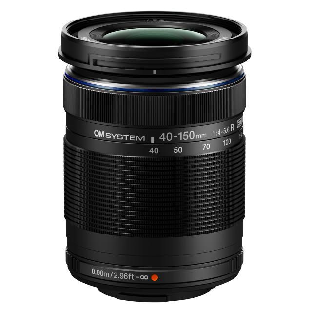 OM SYSTEM オーエムシステム M.ZUIKO DIGITAL ED 40-150mm F4.0-5.6 R ブラック 小型軽量望遠ズームレンズ
