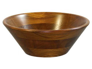 La Luz ラ・ルース けやき　サラダボール（オイルカラー）１３０００４　φ２２５