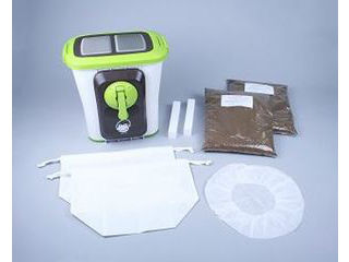 エコ・クリーン 【電気を使わずバイオの力で生ゴミを処理！】自然にカエル 基本セット(チップ材8L×2セット入り) 870315の通販は