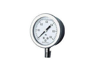 NAGANO 長野計器 グリセン入圧力計 A枠立型 Φ60 最小目盛0.005  GV50-173-0.1MPの通販は 6,532円