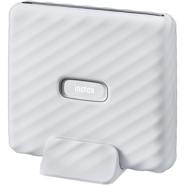 FUJIFILM フジフイルム スマートフォン用プリンター チェキ INSTAX Link WIDE アッシュホワイト INS LINK WIDE A WHITE
