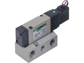 CKD 4Kシリーズパイロット式5ポート弁セレックスバルブ 4KB410-10-DC24Vの通販は