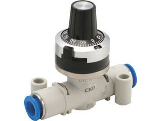 CKD ダイヤル付ニードルバルブ ニードル弁(禁油タイプ) DVL-N-06-H66-080の通販は 7,019円