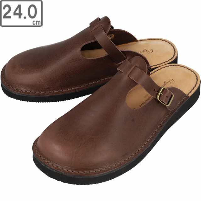 organichandloom オーガニックハンドルーム 【ユニセックス】クーダルール GUDALUR 【ダークブラウン】【24.0cm】OH004208 日本製 本革 サンダルの通販は 13,300円