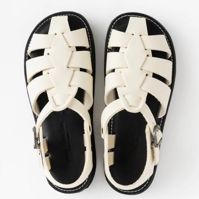 organichandloom オーガニックハンドルーム 【レディース】グルカ プラットフォーム 【オフホワイト】【24.0cm】 OH023010