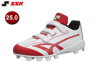 SSK エスエスケイ 【メンズ・ユニセックス】グローロード MC2【ホワイト×レッド】【25】SSF4230VC