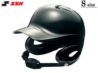 SSK エスエスケイ 【ジュニア】少年硬式打者用両耳付きヘルメット【ブラック】【S】H5500