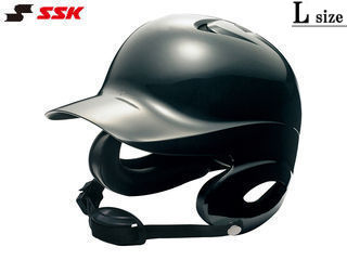 SSK エスエスケイ 【ジュニア】少年硬式打者用両耳付きヘルメット【ブラック】【L】H5500